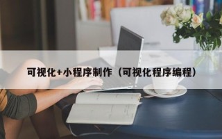 抚顺可视化+小程序制作（可视化程序编程）